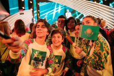 Рустам Керимов принес команде Азербайджана победу в очередном туре шоу "Во весь голос" (ФОТО,ВИДЕО)