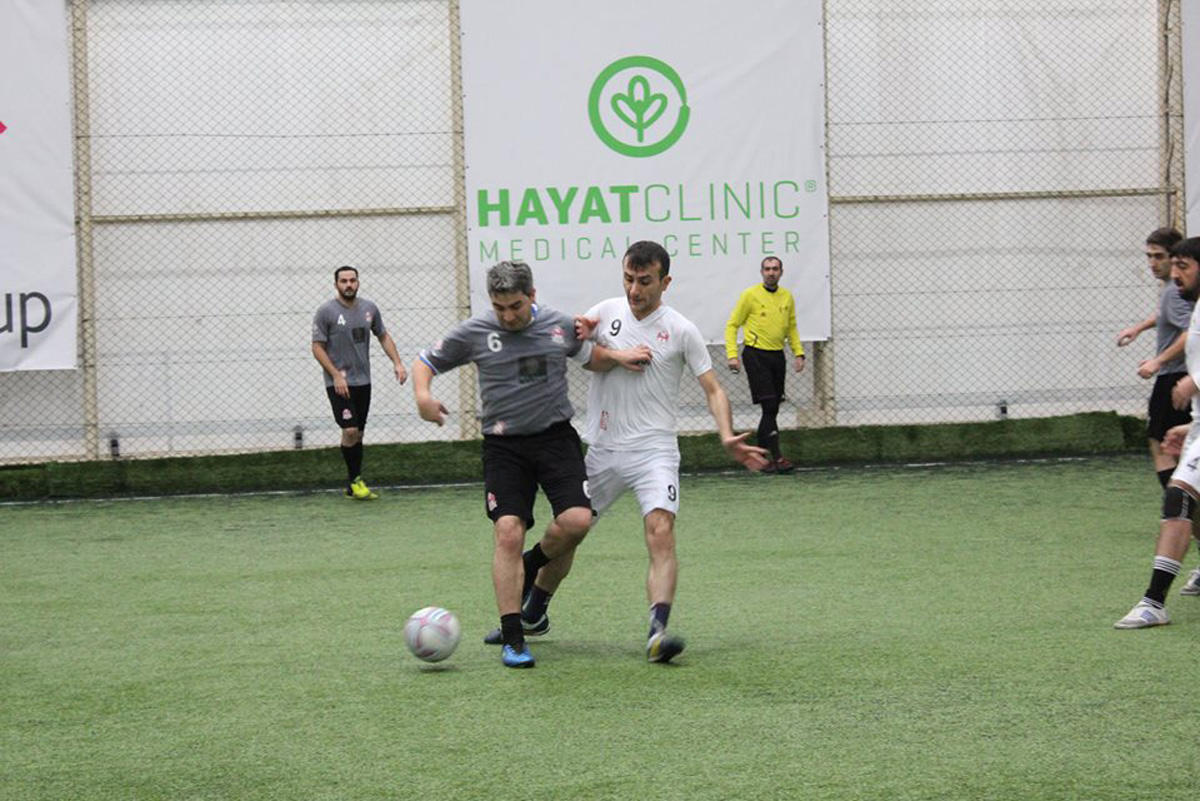 Интересные моменты четвертьфинала AZFAR Business League (ФОТО)