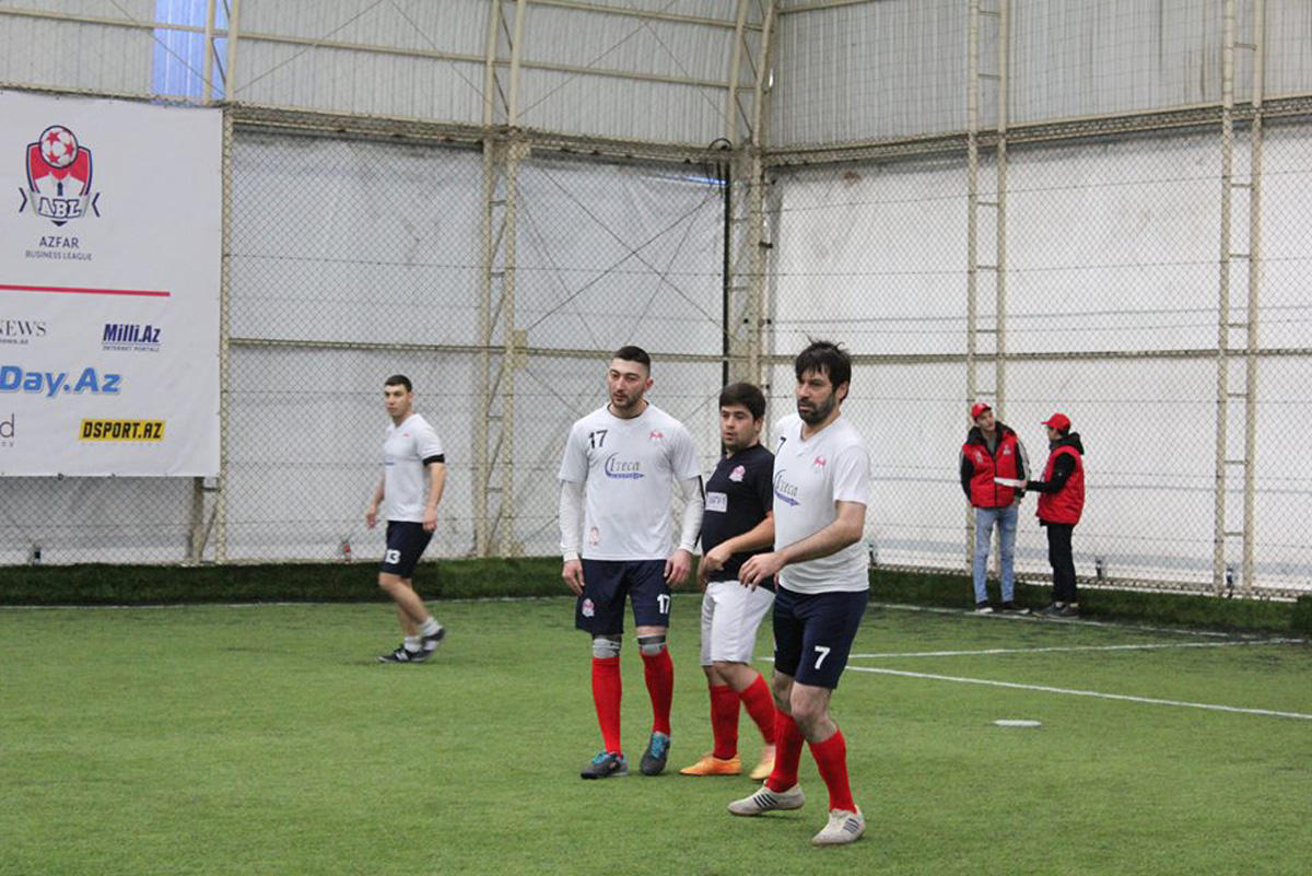Интересные моменты четвертьфинала AZFAR Business League (ФОТО)