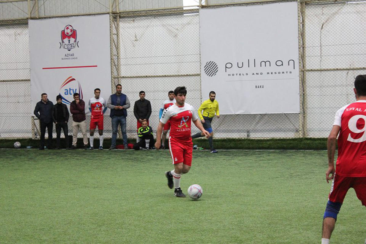 Интересные моменты четвертьфинала AZFAR Business League (ФОТО)