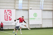 Интересные моменты четвертьфинала AZFAR Business League (ФОТО)