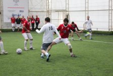 Интересные моменты четвертьфинала AZFAR Business League (ФОТО)