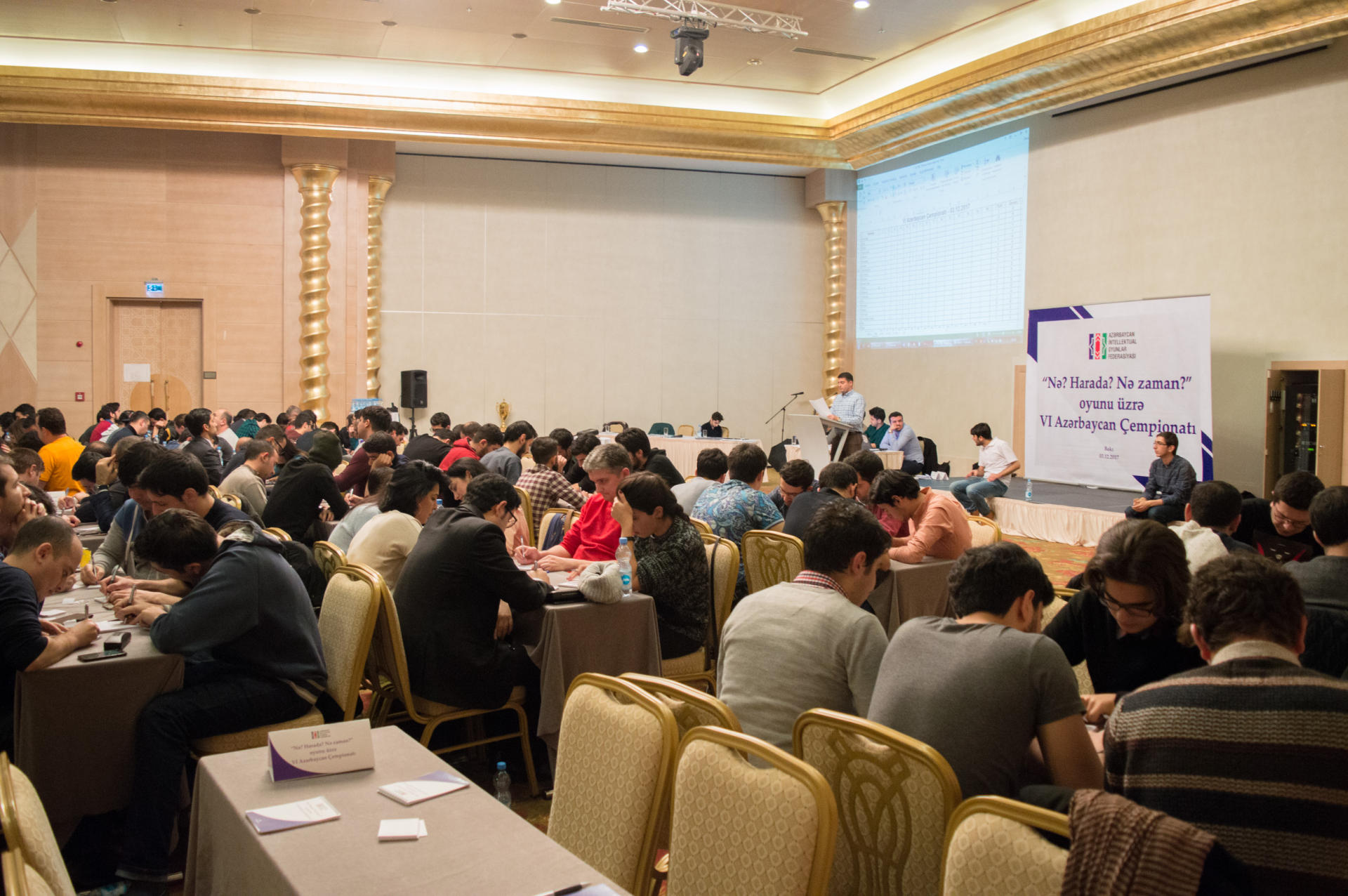 Определились победители чемпионата Азербайджана по "Что? Где? Когда?" (ФОТО)