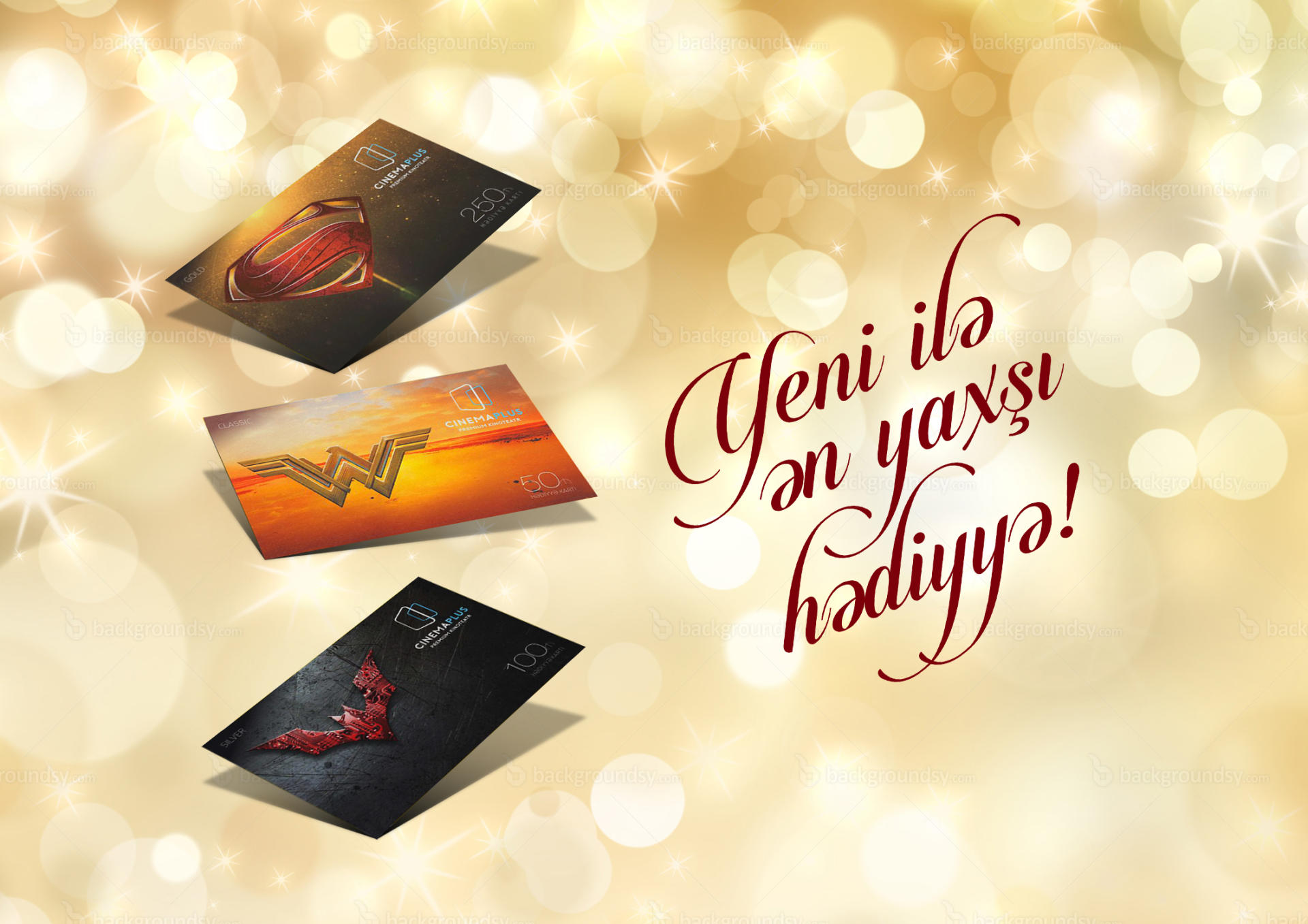 CinemaPlus представил новые подарочные карты (ФОТО)