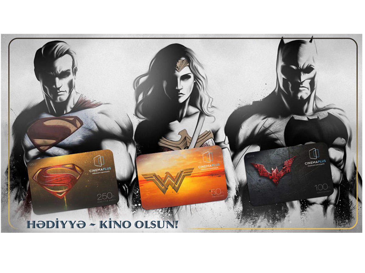 CinemaPlus представил новые подарочные карты (ФОТО)