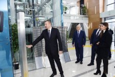 Президент Ильхам Алиев и его супруга приняли участие в открытии комплекса ASAN Həyat в Губе (ФОТО)