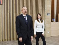 Президент Ильхам Алиев и его супруга приняли участие в открытии комплекса ASAN Həyat в Губе (ФОТО)