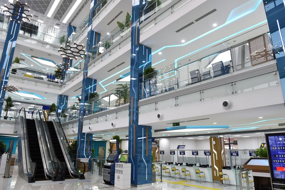 Президент Ильхам Алиев и его супруга приняли участие в открытии комплекса ASAN Həyat в Губе (ФОТО)