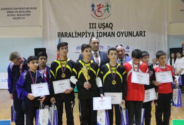 В Сумгайыте проведены Паралимпийские игры среди детей: победители и призеры  (ФОТО)