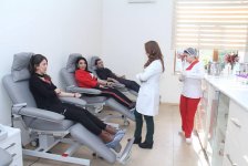 Азербайджанские спортсмены провели донорскую акцию (ФОТО)