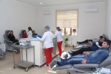 Азербайджанские спортсмены провели донорскую акцию (ФОТО)