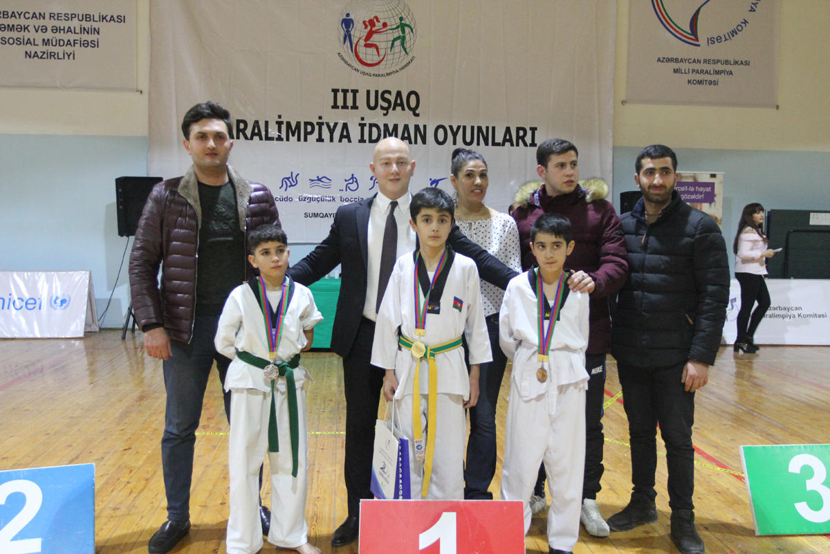В Сумгайыте проведены Паралимпийские игры среди детей: победители и призеры  (ФОТО)