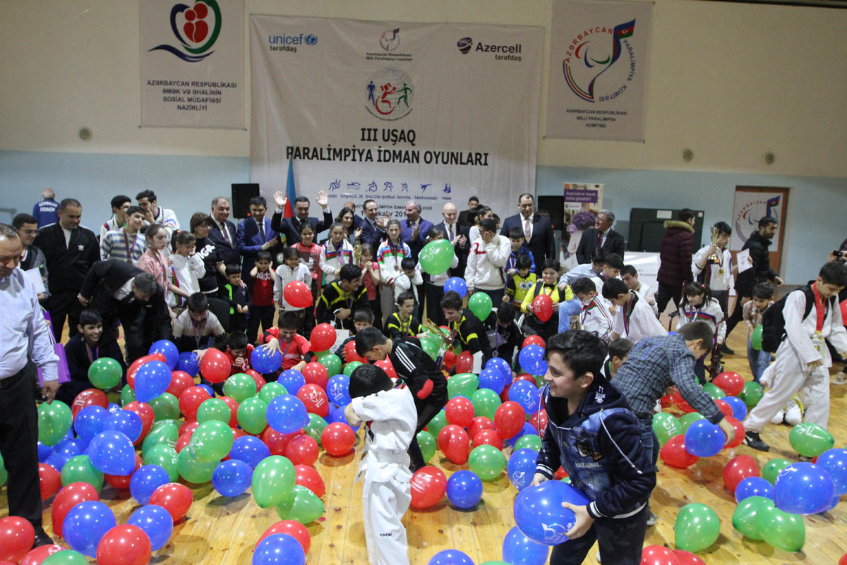 В Сумгайыте проведены Паралимпийские игры среди детей: победители и призеры  (ФОТО)