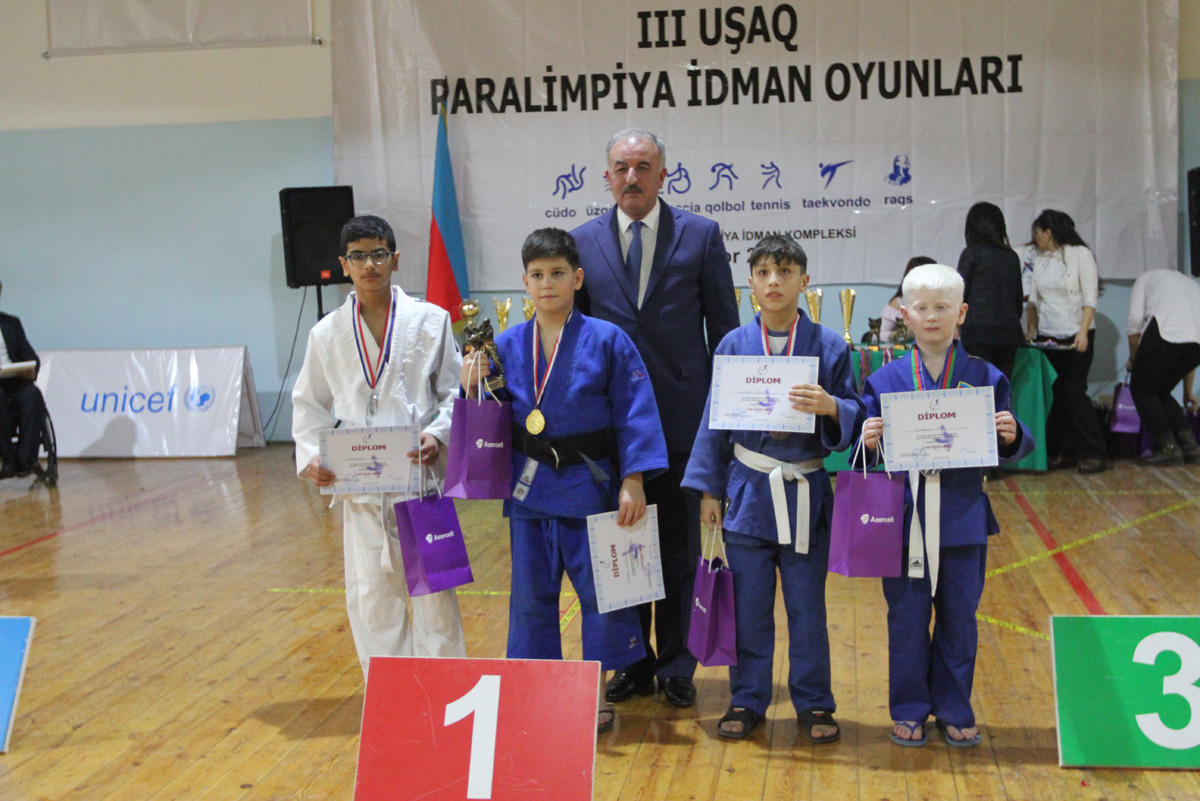 В Сумгайыте проведены Паралимпийские игры среди детей: победители и призеры  (ФОТО)