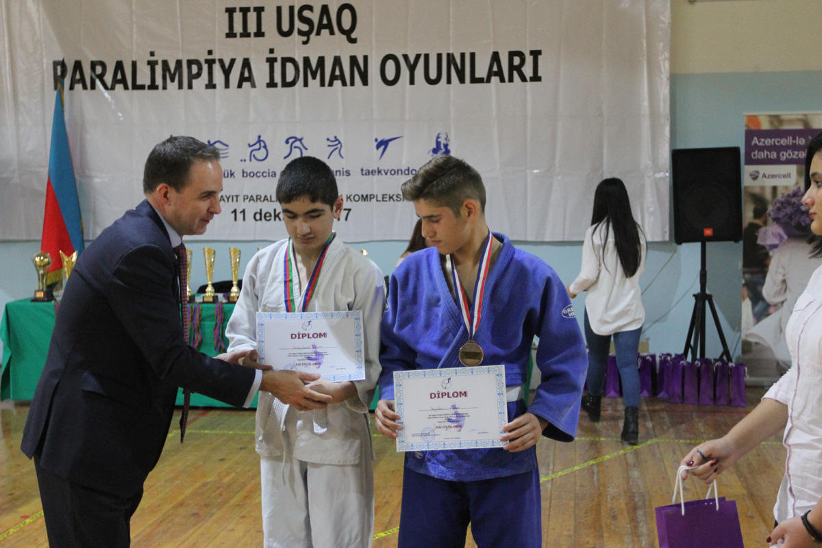 В Сумгайыте проведены Паралимпийские игры среди детей: победители и призеры  (ФОТО)