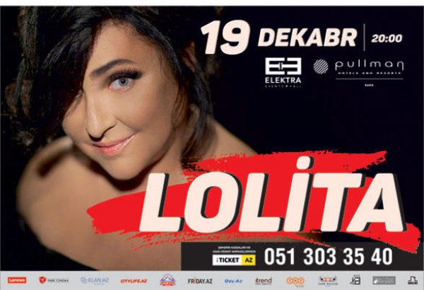 Лолита на азербайджанском языке пригласила на концерт в Баку (ВИДЕО)