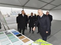 Президент Ильхам Алиев посетил Сумгайытский химико-промышленный парк (ФОТО)