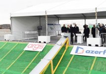 Президент Ильхам Алиев посетил Сумгайытский химико-промышленный парк (ФОТО)