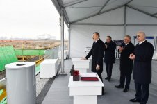 Президент Ильхам Алиев посетил Сумгайытский химико-промышленный парк (ФОТО)