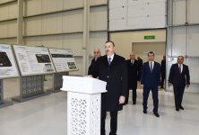 Президент Ильхам Алиев посетил Сумгайытский химико-промышленный парк (ФОТО)