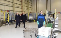 Президент Ильхам Алиев посетил Сумгайытский химико-промышленный парк (ФОТО)