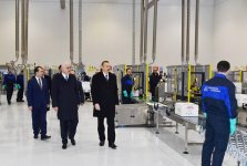 Президент Ильхам Алиев посетил Сумгайытский химико-промышленный парк (ФОТО)