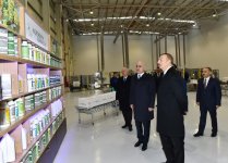 Президент Ильхам Алиев посетил Сумгайытский химико-промышленный парк (ФОТО)