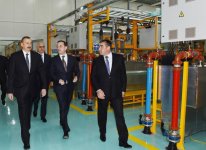 Президент Ильхам Алиев посетил Сумгайытский химико-промышленный парк (ФОТО)