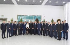 Президент Ильхам Алиев посетил Сумгайытский химико-промышленный парк (ФОТО)