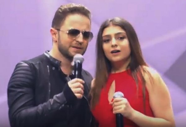 Дуэт Суады Алекперовой и Брендона Стоуна на шоу "Во весь голос" (ВИДЕО)