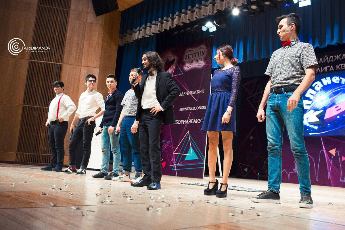 В Баку состоялся финал Азербайджанской Лиги КВН (ФОТО)