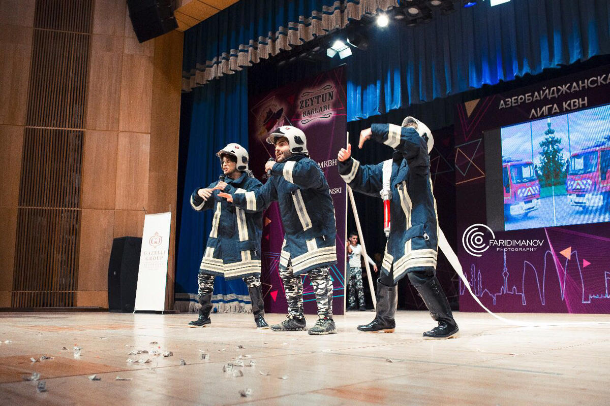 В Баку состоялся финал Азербайджанской Лиги КВН (ФОТО)