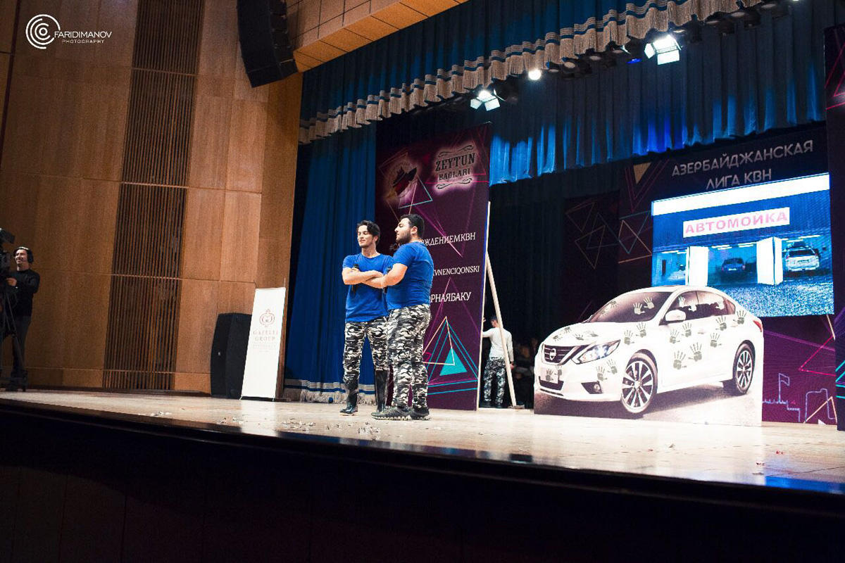 В Баку состоялся финал Азербайджанской Лиги КВН (ФОТО)