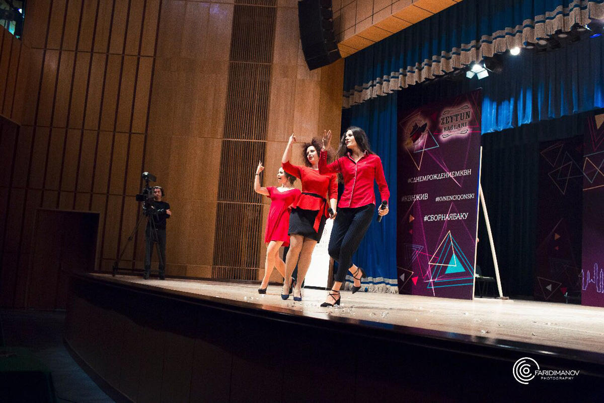 В Баку состоялся финал Азербайджанской Лиги КВН (ФОТО)