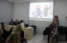 Фахрия Халафова награждена орденом "Гордость Азербайджана": встреча в АГУКИ (ФОТО)