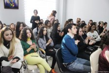 Фахрия Халафова награждена орденом "Гордость Азербайджана": встреча в АГУКИ (ФОТО)