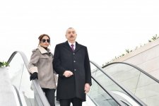 Президент Ильхам Алиев и его супруга ознакомились с работой, проделанной в «Баку Белый город» (ФОТО)