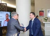 В Баку состоялось общее собрание Федерации гимнастики Азербайджана, посвященное ее 15-летию (ФОТО) (версия 3)