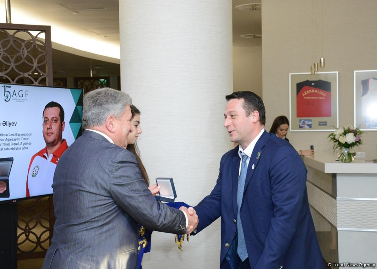 В Баку состоялось общее собрание Федерации гимнастики Азербайджана, посвященное ее 15-летию (ФОТО) (версия 3)