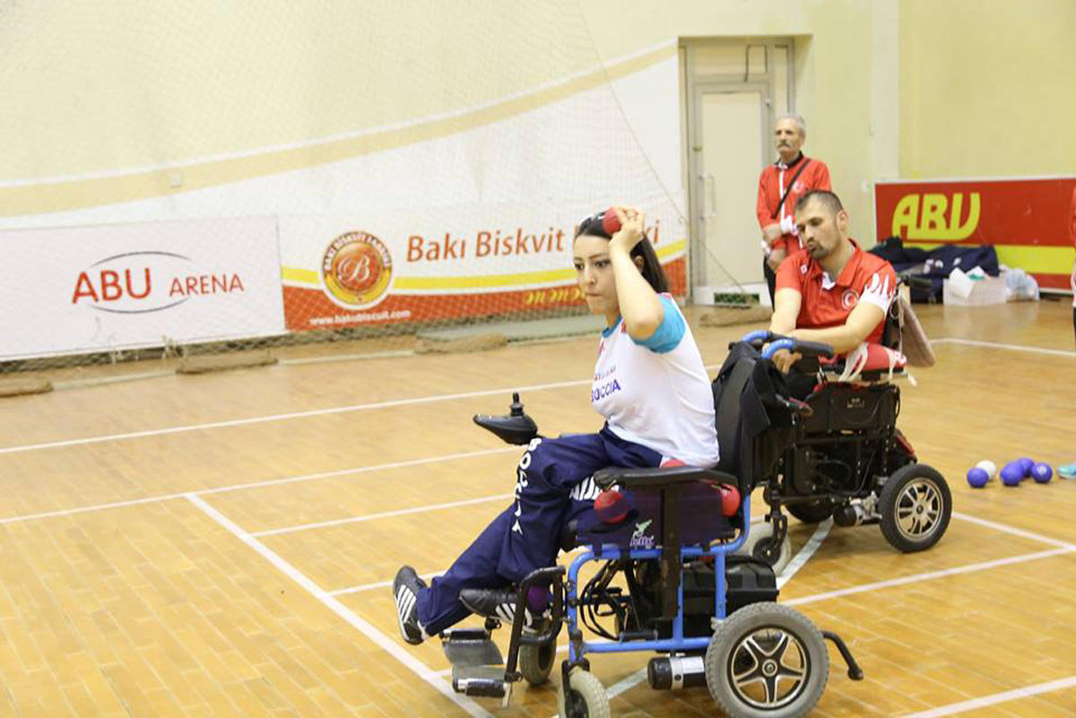 Товарищеский матч по бочче между Азербайджаном и Турцией (ФОТО)