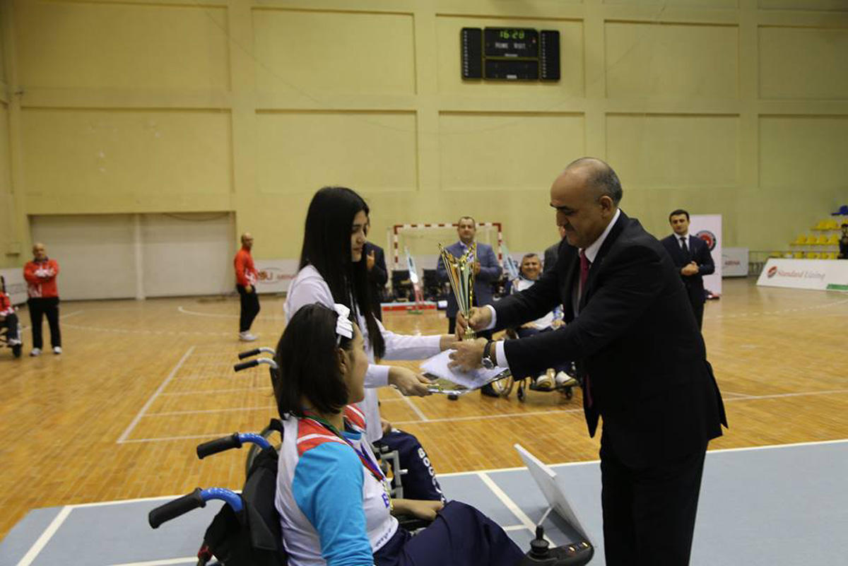 Товарищеский матч по бочче между Азербайджаном и Турцией (ФОТО)