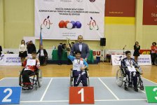 Товарищеский матч по бочче между Азербайджаном и Турцией (ФОТО)