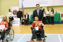 Товарищеский матч по бочче между Азербайджаном и Турцией (ФОТО)