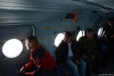 Поиски пропавших азербайджанских альпинистов в Губе (ФОТО)