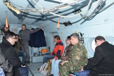 Поиски пропавших азербайджанских альпинистов в Губе (ФОТО)