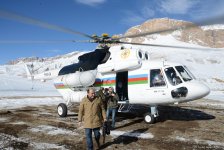 Поиски пропавших азербайджанских альпинистов в Губе (ФОТО)