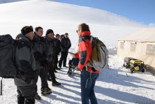 Поиски пропавших азербайджанских альпинистов в Губе (ФОТО)