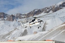 Поиски пропавших азербайджанских альпинистов в Губе (ФОТО)