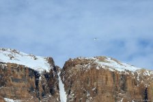 Поиски пропавших азербайджанских альпинистов в Губе (ФОТО)