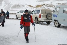Поиски пропавших азербайджанских альпинистов в Губе (ФОТО)